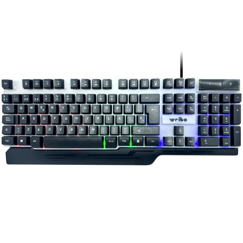 Kit Gamer Diadema Teclado Mecánico Mouse